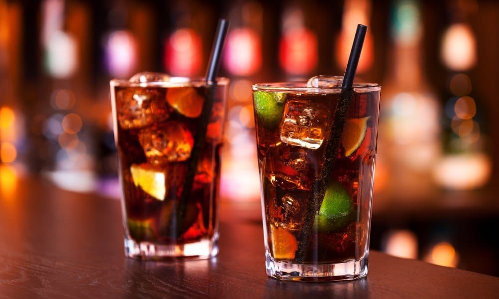 Cocktail cuba libre