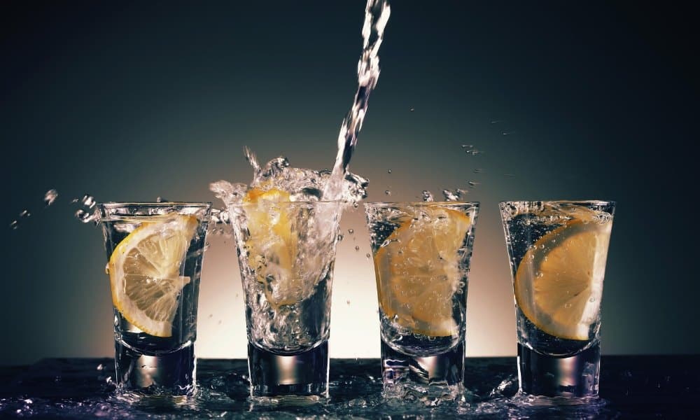Vodka lemon