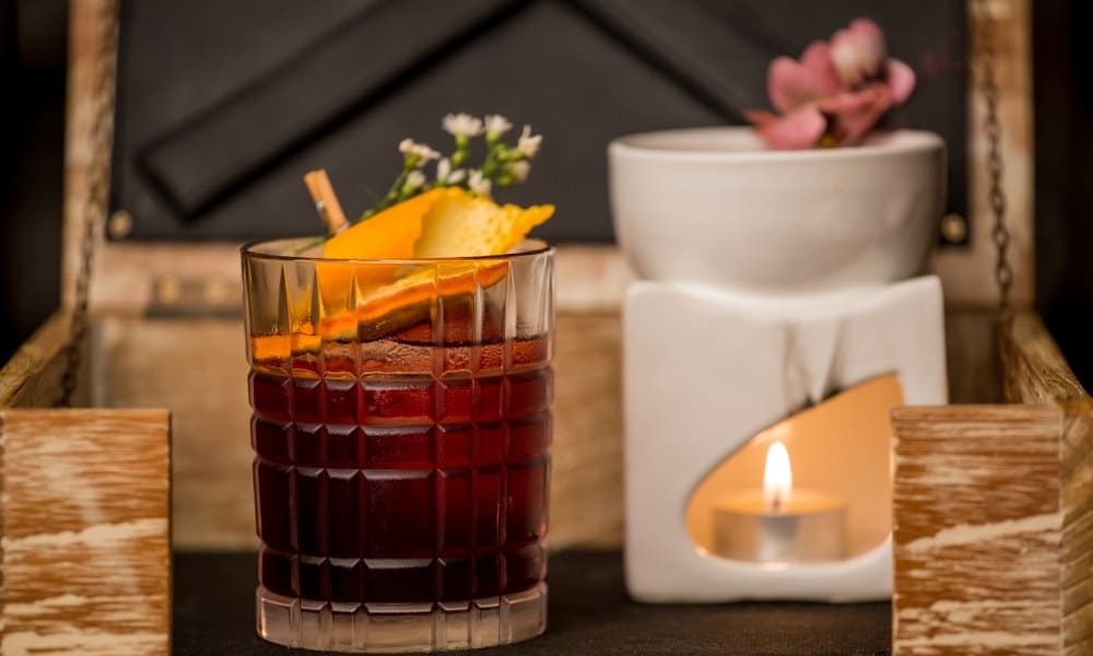 Un cocktail negroni