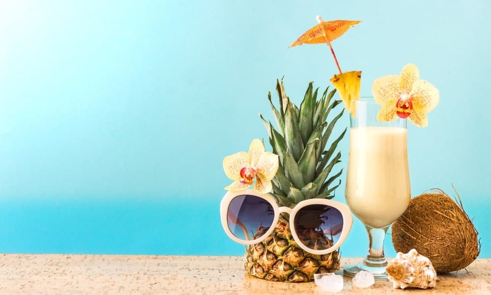 Cocktail pina colada sans alcool