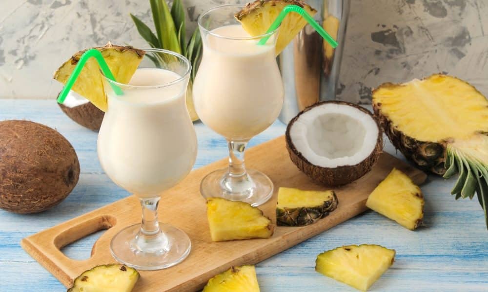 Cocktail pina colada sans alcool