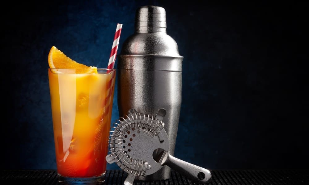 Cocktail avec shaker