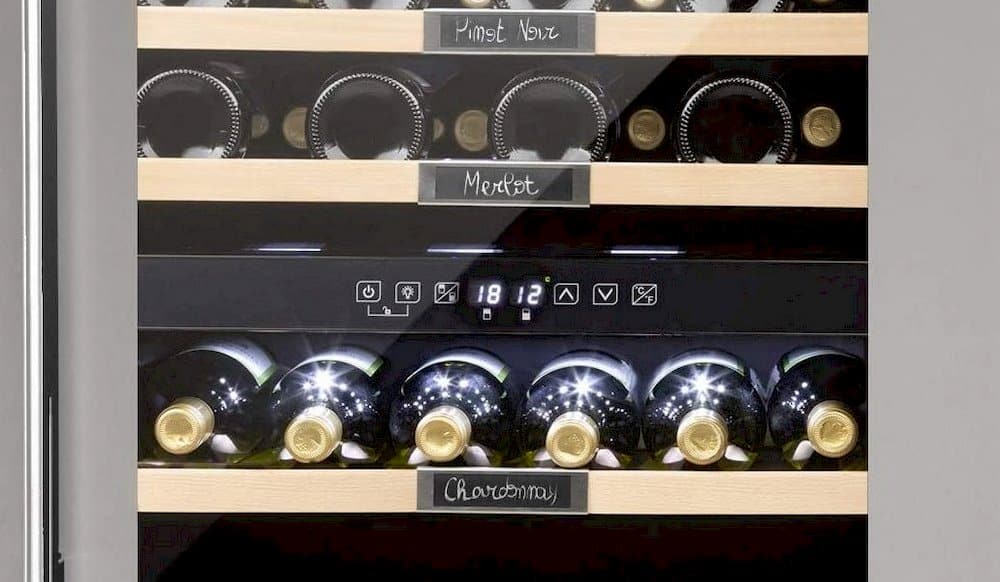 Une cave à vin encastrable de 60 cm