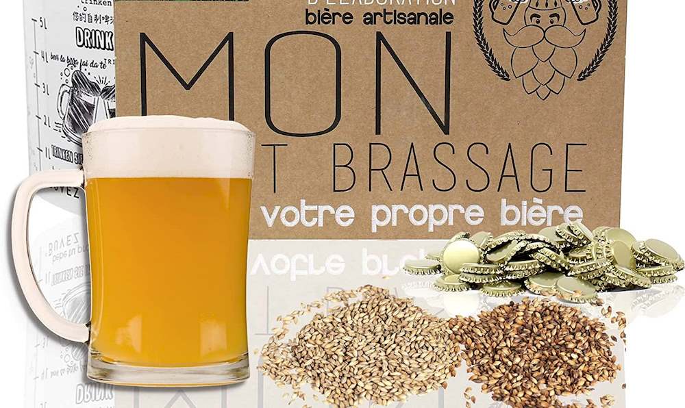 Un kit de brassage de bière