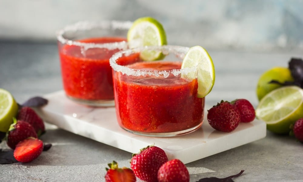 Un cocktail alcoolisé