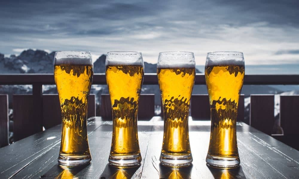 Verres de bière