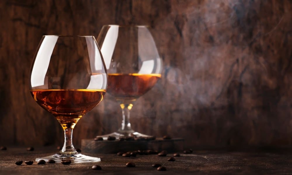 Verres d'armagnac